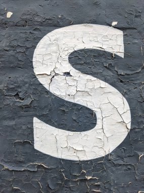 Sıkıntılı Durum Tipografisinde Yazılı Sözcükler S Numarasını Buldu