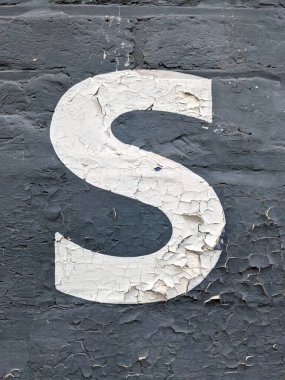 Sıkıntılı Durum Tipografisinde Yazılı Sözcükler S Numarasını Buldu