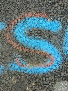 Sıkıntılı Durum Tipografisinde Yazılı Sözcükler S Numarasını Buldu