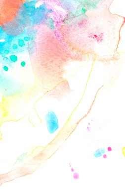 Akrilik ve Suluboya Boya Dökümleri ve Arkaplan Noktaları