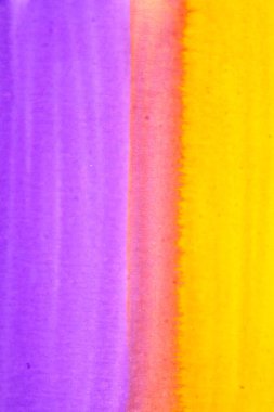 Beyaz Arkaplanda Keçeli Kalem Çizgileri ve Renkleri