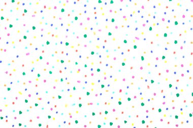 Bir Akrilik Boyası Keçeli Kalem Noktaları ve Arkaplan Sıçratmaları