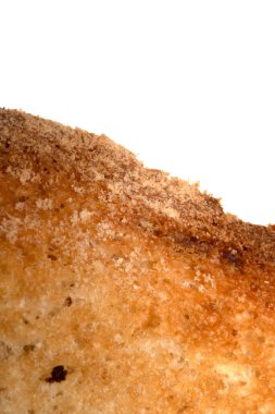 Kızarmış bir jambonun Yakın Çekimi Ekmek Ekmeği Ekmeğini Gösteriyor