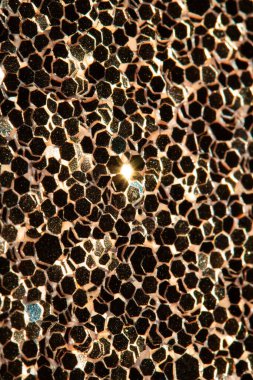 Işıltılı dokusu olan Parlak Gerçek Parıltılı Arkaplan