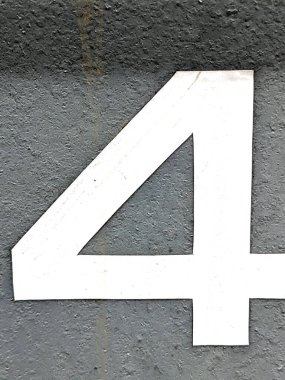 Sıkıntılı Durum Tipografisinde Yazılan Sözcükler 4 Numara Bulundu