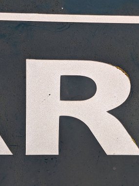 Sıkıntılı Durum Tipografisi ile Yazılan Sözcükler Fidye Defteri Bulundu R