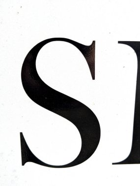 Sıkıntılı Durum Tipografisi ile Yazılan Sözcükler Fidye Defteri S Bulundu