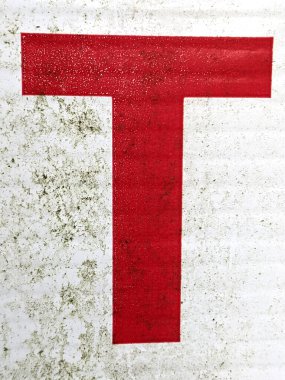 Sıkıntılı Durum Tipografisi ile Yazılan Kelimeler Fidye Defteri Bulundu T