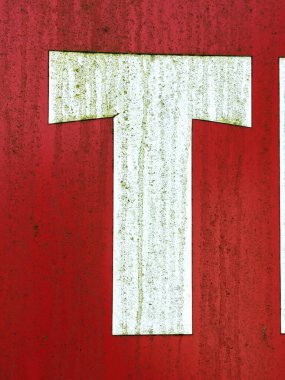 Sıkıntılı Durum Tipografisi ile Yazılan Kelimeler Fidye Defteri Bulundu T