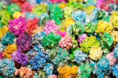 Güzel Çiçekli Bebekler Düğünler ve Tasarım İçin Siyah Arkaplanda Nefes Alıyor