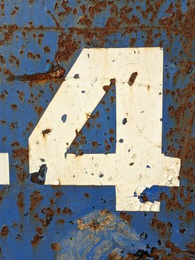 Sıkıntılı Durum Tipografisi ile Yazılan Sözcükler 4 Numaralı Fidye Defteri Bulundu