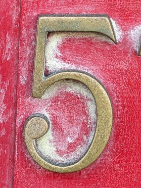 Sıkıntılı Durum Tipografisinde Yazılı Sözcükler 5 Numaralı Fidye Defteri Bulundu