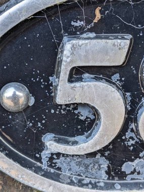 Sıkıntılı Durum Tipografisinde Yazılı Sözcükler 5 Numaralı Fidye Defteri Bulundu