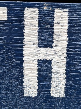 Sıkıntılı Durum Tipografisi ile Yazılan Sözcükler H Fidye Defteri Bulundu