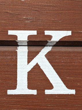 Sıkıntılı Durum Tipografisi ile Yazılan Kelimeler K Harfi Fidye Defteri Bulundu