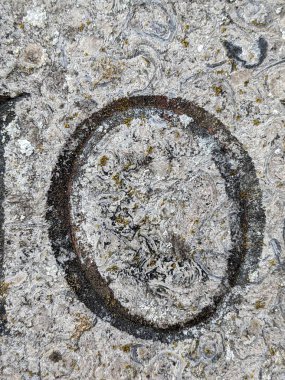 Sıkıntılı Durum Tipografisi ile Yazılan Sözcük Fidye Defteri (O Numarası) Fidye Defteri