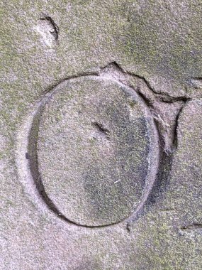 Sıkıntılı Durum Tipografisi ile Yazılan Sözcük Fidye Defteri (O Numarası) Fidye Defteri