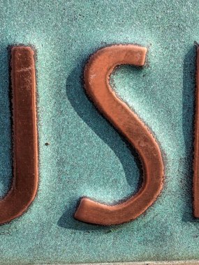 Sıkıntılı Durum Tipografisi ile Yazılan Sözcükler S Fidye Defteri Bulundu