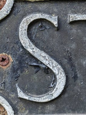 Sıkıntılı Durum Tipografisi ile Yazılan Sözcükler S Fidye Defteri Bulundu