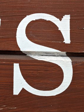 Sıkıntılı Durum Tipografisi ile Yazılan Sözcükler S Fidye Defteri Bulundu