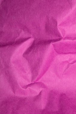 Pembe Kağıt Torba Kırışık ve Arkaplan İçin Kırışık