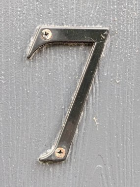 Sıkıntılı Durum Tipografisi ile Yazılan Sözcükler 7 Yedi Numara Bulundu