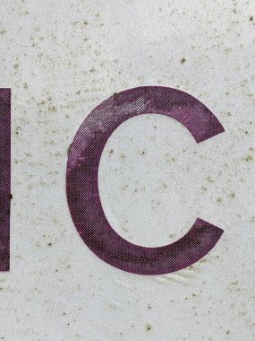 Sıkıntılı Durum İmza Yazı tipi C Typography ile El Yazısı Mektubu