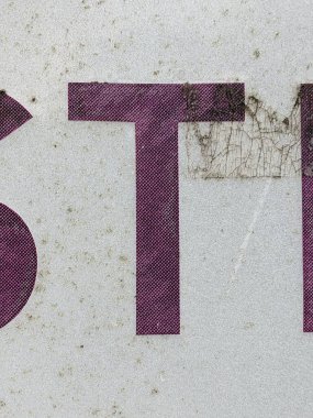 Sıkıntılı Durum İmza Yazı Tipi Tipografisi El Yazısı Mektubu