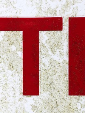 Sıkıntılı Durum İmza Yazı Tipi Tipografisi El Yazısı Mektubu