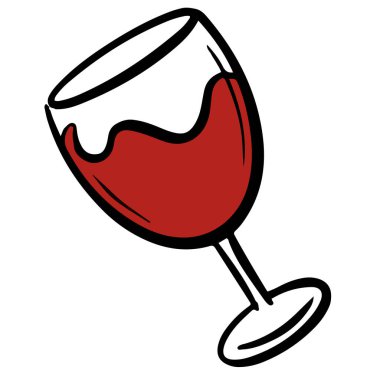 Kutlama Kokteyl Flüt Bardağı Alkol Sıvısı Festivali Clipart Çizgi Film Biçimi 