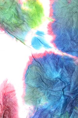 Kağıt, Pastel Suluboya Resimleri Arkaplan için Gökkuşağı Boyalarıyla Karıştırılmış Doku