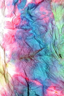 Kağıt, Pastel Suluboya Resimleri Arkaplan için Gökkuşağı Boyalarıyla Karıştırılmış Doku