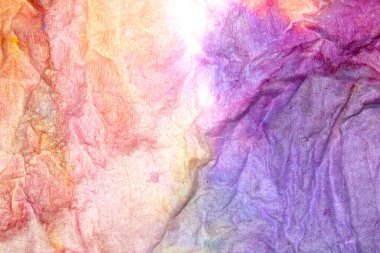 Kağıt, Pastel Suluboya Resimleri Arkaplan için Gökkuşağı Boyalarıyla Karıştırılmış Doku