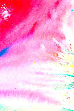 Suluboya Boya Tozu Pastası 'nın Patlaması Renklerin Çok Renkli Yaratıcı Arkaplanı