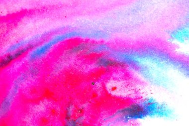 Suluboya Boya Tozu Pastası 'nın Patlaması Renklerin Çok Renkli Yaratıcı Arkaplanı