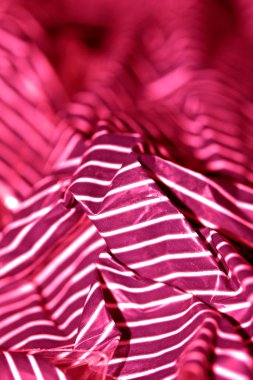 Plastik Kağıt üzerinde Tatlı Paket Çizgileri Buruşmuş Dikey veya Yatay Çizgili Arkaplan