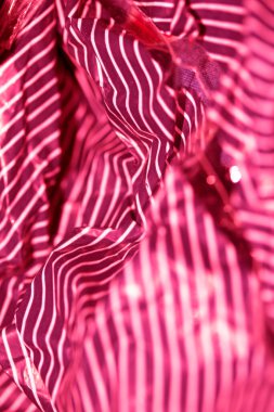 Plastik Kağıt üzerinde Tatlı Paket Çizgileri Buruşmuş Dikey veya Yatay Çizgili Arkaplan