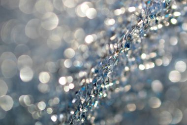 Parlak Gümüş Tinsel Metal Dosyaların Kapanışı Parıldıyor Yaklaş