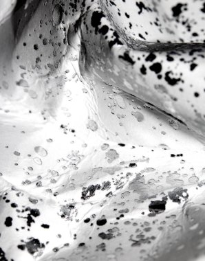 Gümüş ve Beyaz Benekli Benekler ve Noktalar Soyut Arkaplan