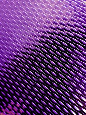 Çelik Metal Perferanslı Delik Arkaplan Soyut Mavi Çemberlerin Kapanışı