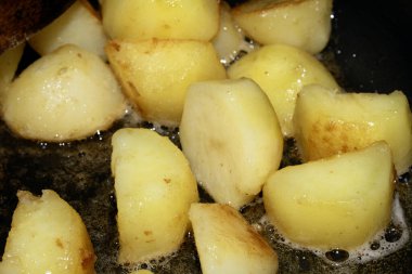 Kızarmış Patates Küpü 'ne yakın çekim