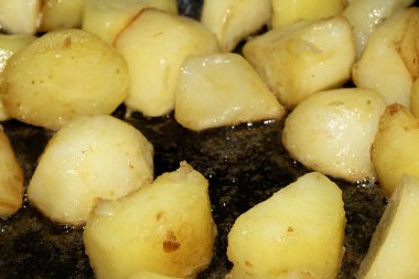 Kızarmış Patates Küpü 'ne yakın çekim