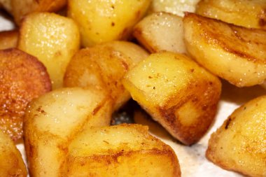 Kızarmış Patates Küpü 'ne yakın çekim