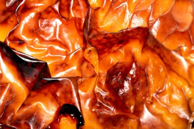 Kızarmış Sebze Biberi Derisi 'ne yakın. Soyut Biber Kızartması, Çıtır Çıtır ve Sulu Arkaplan