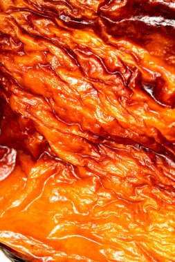 Kızarmış Sebze Biberi Derisi 'ne yakın. Soyut Biber Kızartması, Çıtır Çıtır ve Sulu Arkaplan