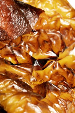 Kızarmış Sebze Biberi Derisi 'ne yakın. Soyut Biber Kızartması, Çıtır Çıtır ve Sulu Arkaplan