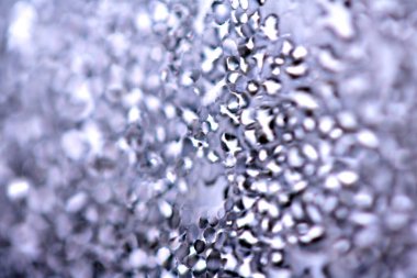 Su Damlacıklarının Kapanışı Yoğunlaşma Suyu Parıldatma Arkaplanı