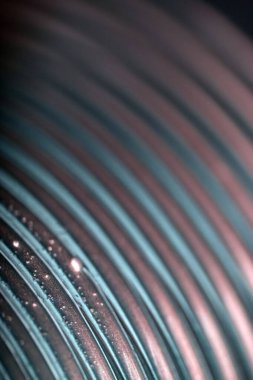 Soyut Geometrik Metal Çizgileri Girdap Endüstrisi ve Elektronik Teknoloji Arkaplanı