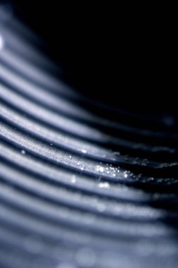 Soyut Geometrik Metal Çizgileri Girdap Endüstrisi ve Elektronik Teknoloji Arkaplanı