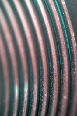 Soyut Geometrik Metal Çizgileri Girdap Endüstrisi ve Elektronik Teknoloji Arkaplanı